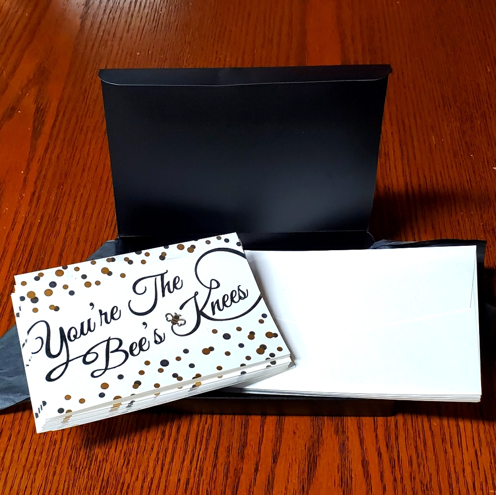 10 You're the Bees Knees blank greeting cards